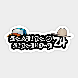 Seaside Sidehows '24 Sticker